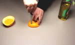 Lustiges Video : Aus Orange mach Lampe!