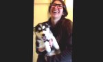 Funny Video : Lalala Husky