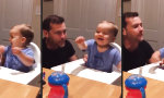 Lustiges Video : Beatboxen mit Papa