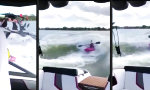 Lustiges Video : Wildwasser-Rafting auf ruhigem See