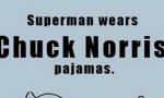 Superman trägt Chuck Norris