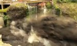 Lustiges Video : Damm-Zerstörung im Zeitraffer