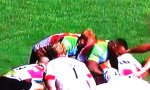 Querschläger beim Rugby-Spiel