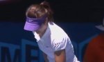 Funny Video - Unglaublicher Aufschlag beim Tennis