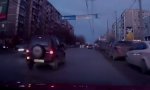 Überraschung auf russischer Straße