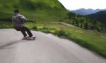 Mit dem Longboard durch die Alpen