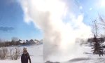 Movie : Wassersprinkler bei -48 Grad Celsius