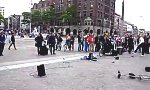 Straßenkünstler vs Choleriker
