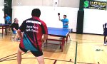 Tischtennis-Überraschungsmove