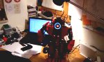 Exoskelett als Roboter Fernbedienung