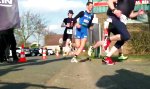 Funny Video - Kleines Hindernis beim Marathon