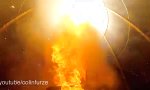 Funny Video : 6 Meter Feuerwerkstornado