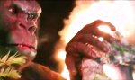 Lustiges Video : King Kong in Flammen