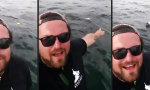 Funny Video : Selfie mit einem Hai