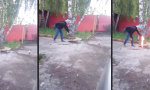 Lustiges Video : Draußen spielen