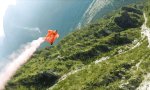 Wingsuit-Spaß in den Dolomiten