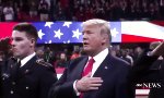 Funny Video : Trump braucht Nachhilfe bei Nationalhymne