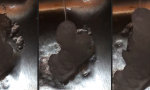 Lustiges Video - Kaltes Wasser in der Küchenspüle