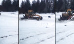 Lustiges Video : Schneepflug in Alaska