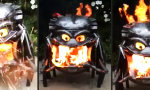 Lustiges Video : Predator Feuerchen