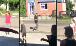Lustiges Video : Spontaner Morgensport