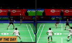 Funny Video : Badminton Action