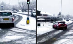 Funny Video : Die offiziellen Winter-Rutsch-Spiele sind eröffnet