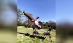 Lustiges Video : Backflip Haarkur