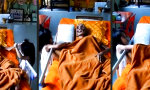 Lustiges Video : Der Mönch aus der Geisterbahn