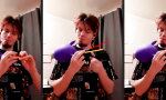 Funny Video - Schottischer Gummihandschuh