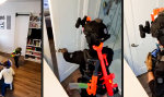 Funny Video : Papas Schlafzimmer swatten