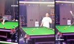 Kleine Stütze beim Billard