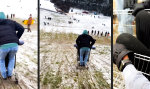 Lustiges Video : Einkaufswagen Downhill