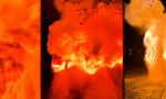 Lustiges Video - Feuershow auf nem anderen Level